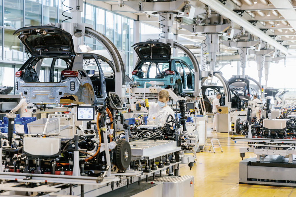 Volkswagen vehicle production